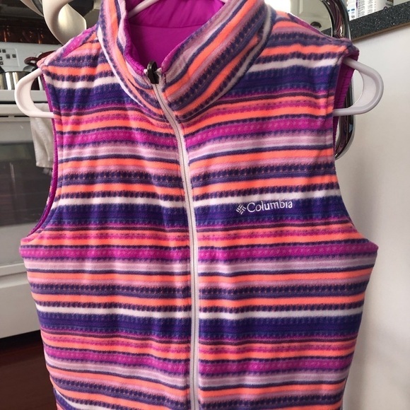 Reversible Columbia Youth Ski Vest Size 14-16 - Picture 2 of 9